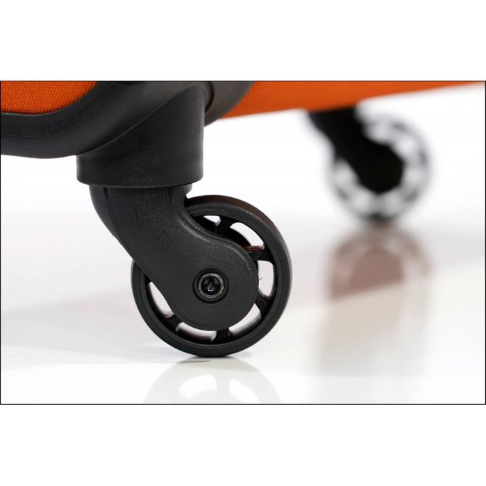 Soft Cabin Suitcase Set + "Ultra Light" Vanity Case - Lys Paris 2102/2 - Orange