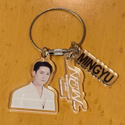 [Б/У] SEVENTEEN SEBUTINI Новый DIY Брелок для ключей Кольцо для ключей Мингю