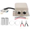 600-800W 2 Hole Car Electric Heater Winter Heating Fan Warmer Window Defroster Demister