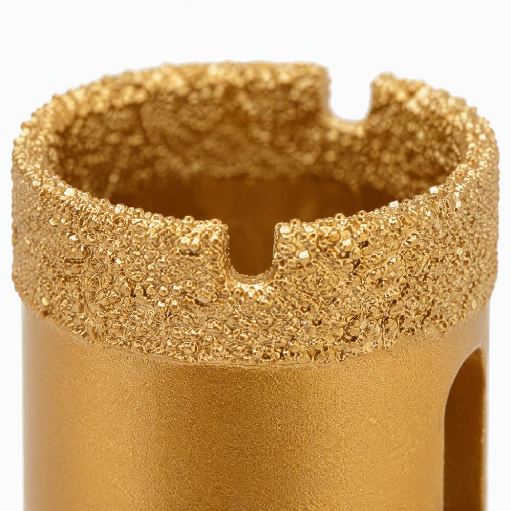 12pcs Multipurpose Tile Hole Opener Set Gold Drill Bits for Brick Diamond Hole Saw Kit  Glass