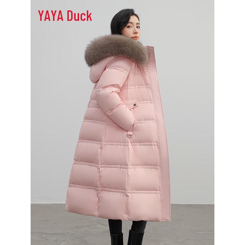 Yaya Женское пальто нового стиля оверсайз с затягивающейся талией до колена DSW06B0280