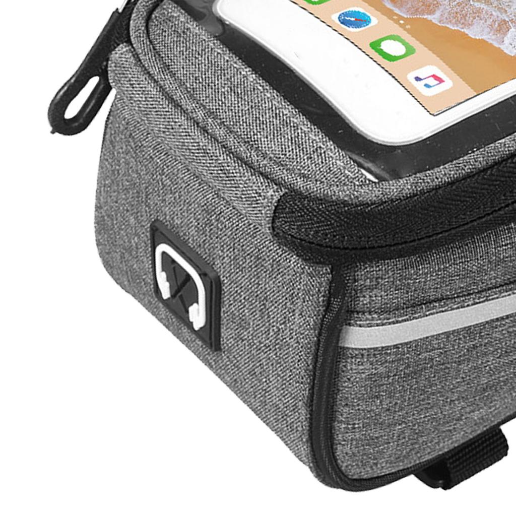 Велосипедная сумка на переднюю раму, водонепроницаемая, сумка-туба, велосипедный чехол, велосипедные подарки