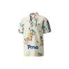 Adventure Planet Aop Letter Print Square Neck Short Sleeve Shirt Men Shirts White 533484-65