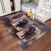 Epic Fantasy Warriors Rug Design Non-slip rug suitable for living room and bedroom sofas.