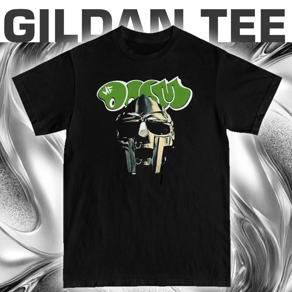 MF Doom Черная Хлопковая Футболка Полный размер S-5XL Унисекс Рождество