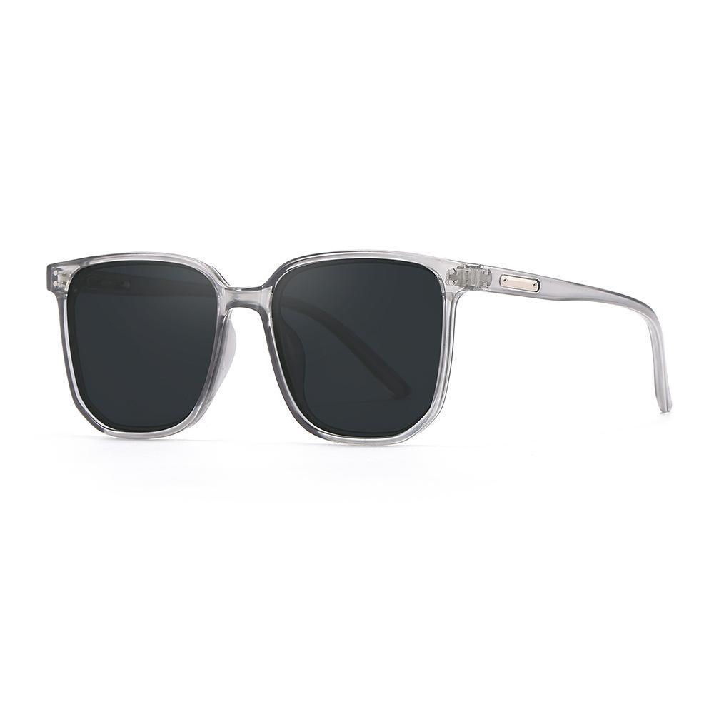 Большие квадратные солнцезащитные очки с градиентом заката для женщин – Премиальная защита от солнца с румяно-розовым оттенком