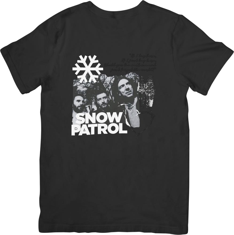 Snow Patrol collection Vintage Retro Fit for Unisex women Quality Cotton TShirts