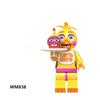 8 шт. Фигурки FNAF Игрушки Пять Ночей с Фредди Украшения Сборная Игрушка Модель DIY Игровой Периферийный Подарок на День Рождения для Детей