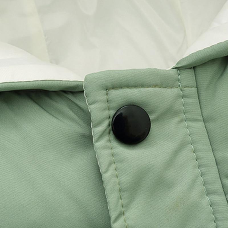 Длинные пуховые пальто для маленьких мальчиков и девочек, легкая верхняя одежда, зимние куртки с капюшоном, пуховая ветрозащитная куртка, верхняя одежда, детская парка с подкладкой, От 4 до 9 лет