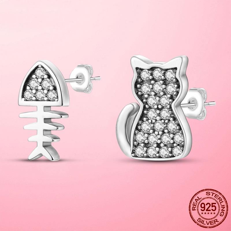 Горячие серебряные серьги-кольца 925 пробы, серебряные серьги-кольца с геометрией дельфина и следом для женщин, модные женские ювелирные изделия, подарок