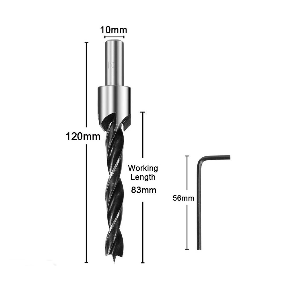 Дырокол HSS Зенковка Ручная дрель Инструмент для зенковки Сверло-расточка Развертка Деревообрабатывающее сверло для снятия фаски