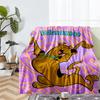 Custom Name Scooby-Doo Theme Printed Blanket - Perfect for Couch, Bed, Travel & Outdoor Use | Machine Washable, Cozy & Durable.