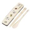 Skater Chopsticks and Spoon Set, Adult Bento Cutlery Set, 18cm, Silent Design (No Clattering), Made 
