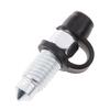 100PCS Brake Bleeder Screw Caps Grease Fitting Cap Oil Drain Pump Rubber Dust Cover 6mm For Motorcycle Car