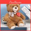 Creative Heart Sweet Bear Plush Doll Gift For Girlfriend Soft Cuddly Animal Stuffed