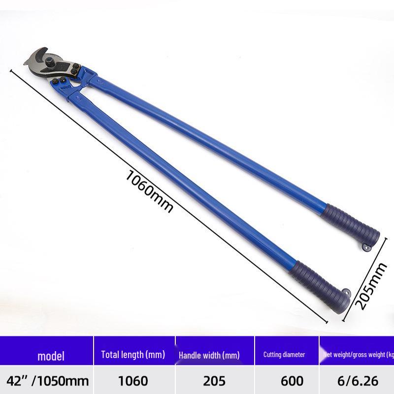 Labor-Saving Manual Wire Cable Cutters - 18 & 24 Inch Electrician Pliers