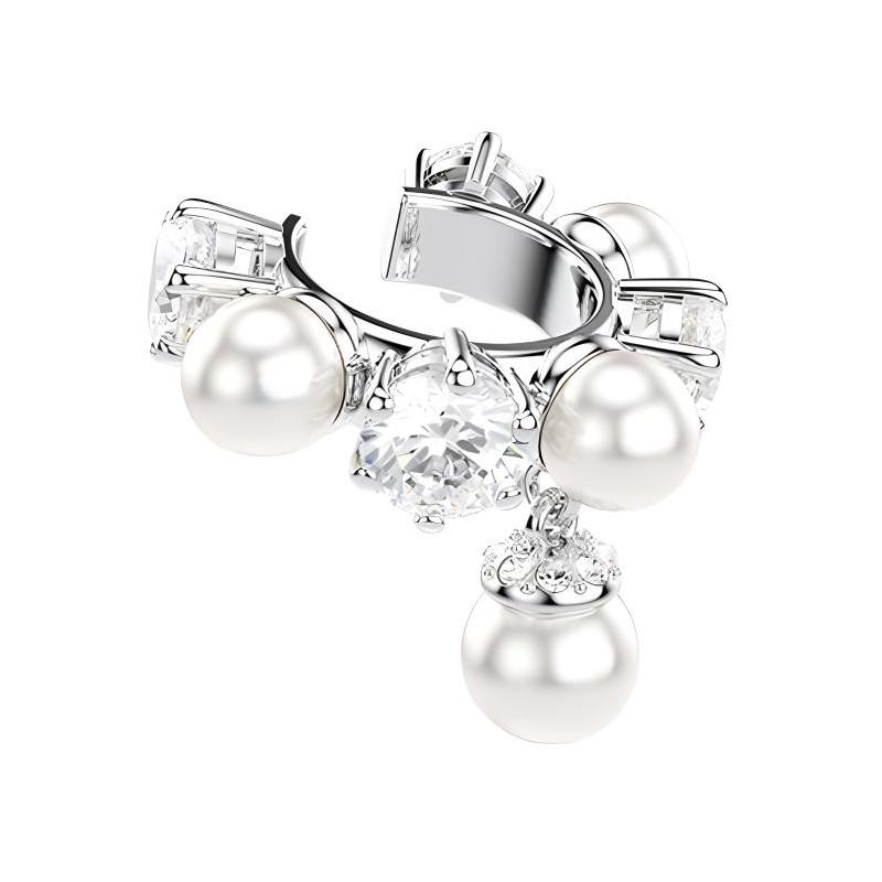 Swarovski Matrix brand design imitation crystal ear clip women's silver 5691715