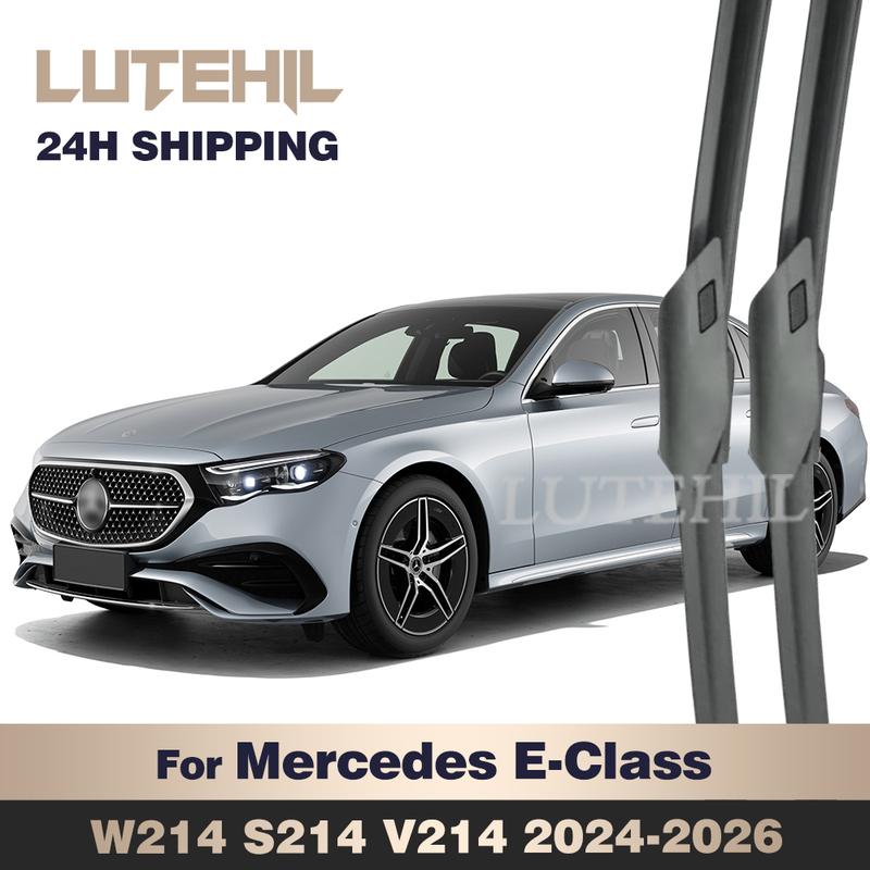 Для Mercedes-Benz E-Class W214 S214 V214 2024-2026 2025 Дворники Передние щетки стеклоочистителя Лобовое стекло Стеклоочиститель 24"+22"