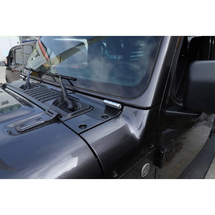 Наклейки на петлю переднего лобового стекла автомобиля для Jeep Wrangler JL Gladiator JT 2018-2023, аксессуары для внешнего стайлинга