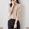 Hengyuanxiang Women's Pure Wool Turtleneck Sweater