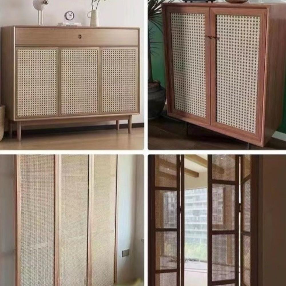 35-40 см Ротанговая тесьма Ручное плетение Восьмиугольное плетение ПЭ-пластик Ротанг Водонепроницаемая Искусственный ротанг Сетка для ремонта стульев