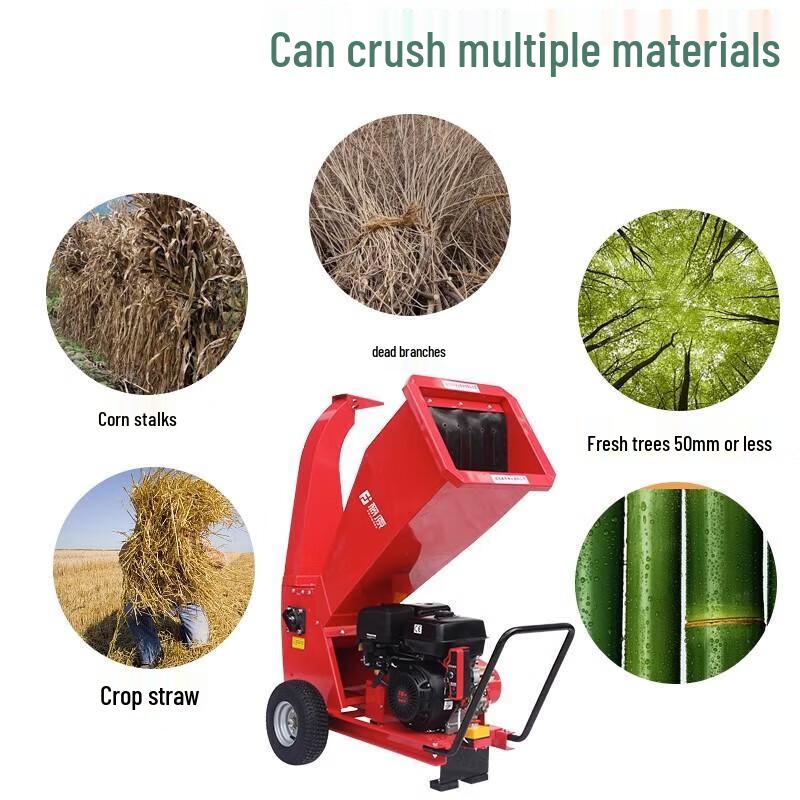 Jūnlún 13HP Gasoline Wood Chipper & Shredder CN plug (adapter included)