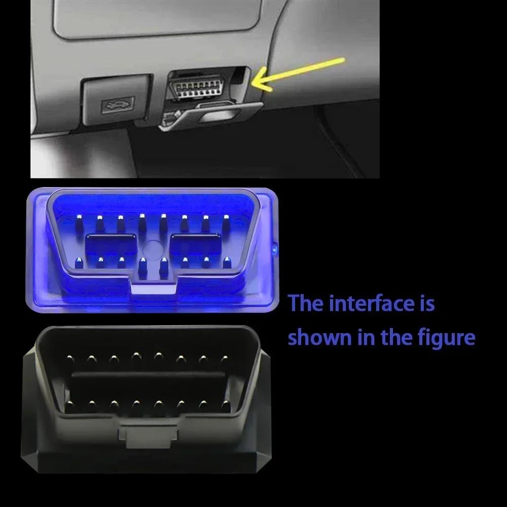 OBD2 автомобильный сканер мини ELM327 диагностический адаптер тестер беспроводной WIFI Bluetooth автомобильный диагностический инструмент считыватель кодов для Android IOS