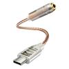 USB C 32 бит 384 кГц USB C на 3,5 мм адаптер с чипом CX31993 MAX97220 USB C адаптер для наушников 3,5 мм адаптер