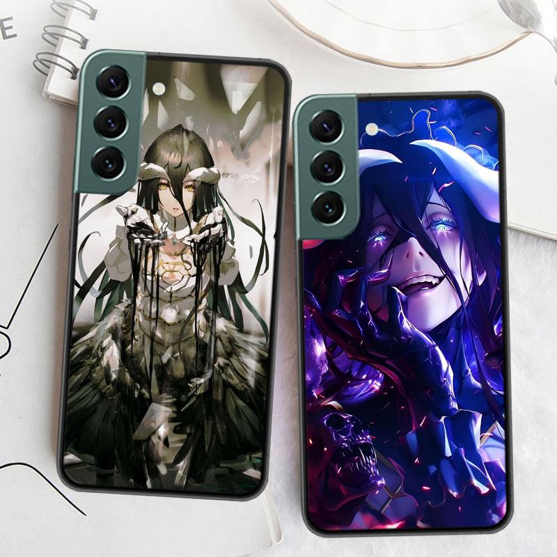 Albedo Overlord Phone Case For Samsung Galaxy S22 S25 Ultra S21 S10 Plus S26 Edge S20 S23 S24 FE Cover Silicone Soft TPU Cle