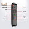 Air Mouse Remote Control with Keyboard 2.4G RF Gyro Sensor Wireless Fly Mouse Remote Mini PC Satellite Receiver for Android Smart TV Box
