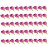 50Pcs 2cm Fake Roses Bud Artificial Flower Wedding Bride Bouquet DIY Party Decor