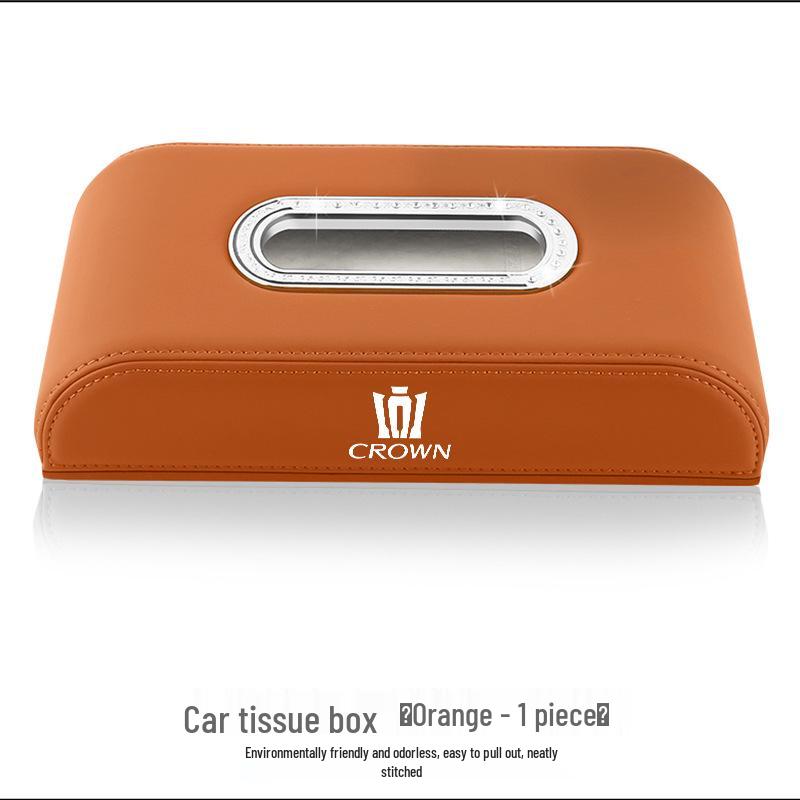 Сумка-органайзер для салфеток на консоль автомобиля Toyota Crown Lu Fang (12-е-14-е поколения)