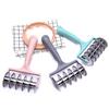 Roller Long Handle Cozy Grip Stainless Steel Roller Blade Slicing Bakery Tool Pancake Wheel Divider Pizza Cake