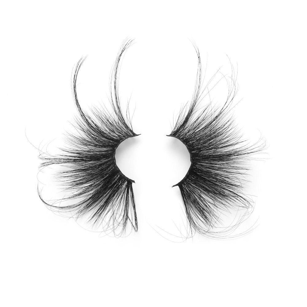 Handmade Dramatic Fluffies Super Long Lash Extension False Eyelashes 100% 3D Mink Hair 70mm Lashes