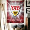 VfB Stuttgart Wall Tapestry Aesthetic Wall Hanging Printed Fabric Blanket Decorative Tapestries for Bedroom Living Room Home Decor