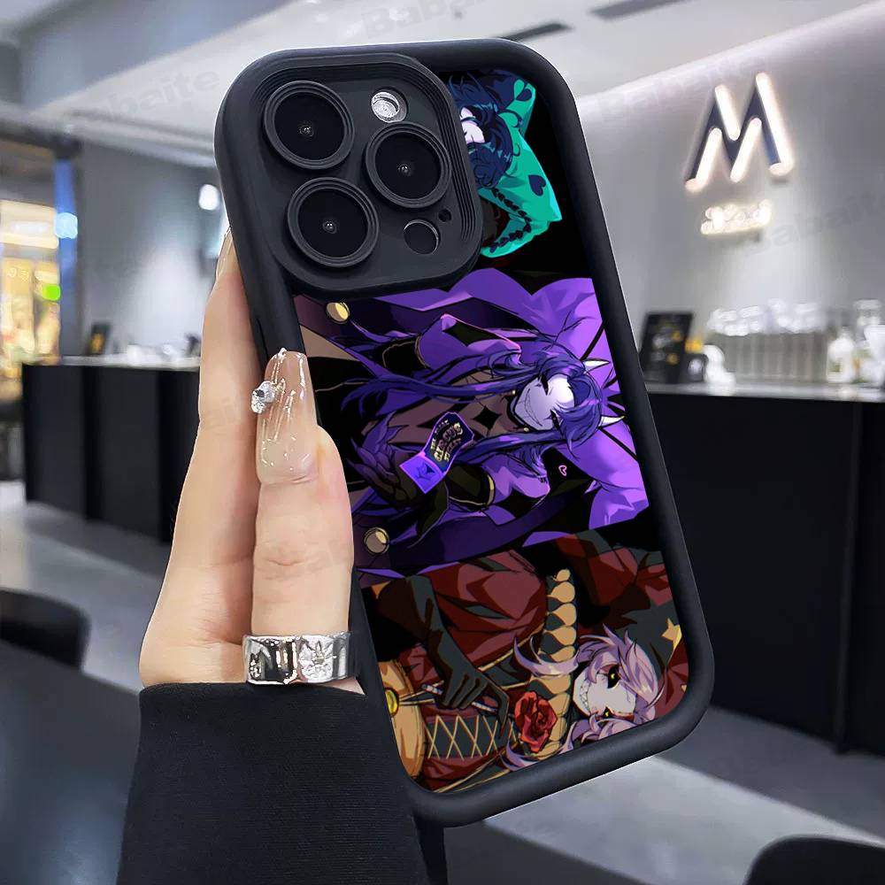 Чехол для телефона «Цирк уродов Пьеро» для iPhone 17 16 E 15 14 13 12 11 Pro Max Plus Задняя крышка