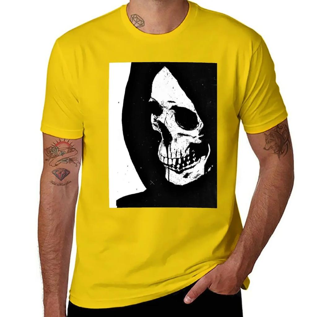Grim Reaper T-Shirt customizeds plus size tops oversizeds t shirts for men cotton
