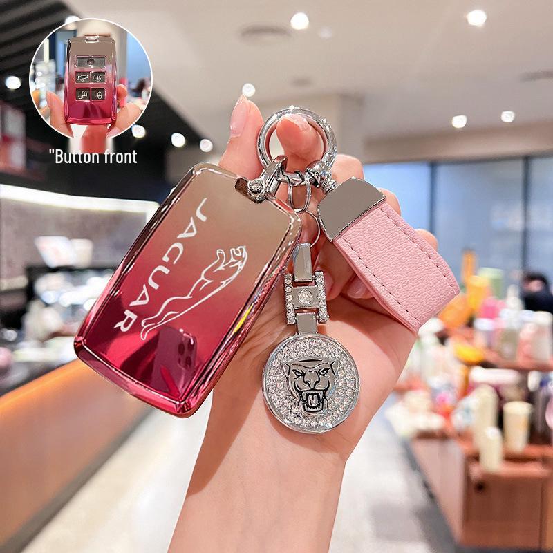 Jaguar XFL/XEL/XJL/FPACE/XF/XE/EPACE Key Case: Premium Protective Shell for Men and Women