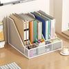 Multi-functional Desk File Organizer Space-saving Document Management Rack  Office Supply