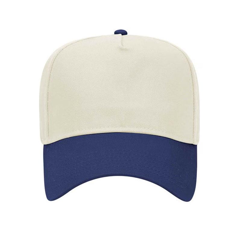 Cross-Border Otto Baseball Cap 5-Piece Light Board Color Matching Deep Top Hard Hip Hop Big Head Circumference Unisex