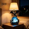 Dragon Wings LED Light Ornament USB Powered Light, Gothic Style Decorative Ornament, Lantern Decor Bedside Desk Lamp for Holiday Atmosphere,