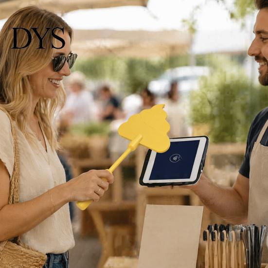 Бесконтактная палочка для оплаты 3D-печать Tap-to-Pay Облачная палочка, NFC-держатель для кредитной карты Инструмент оплаты Tap to Fairy для