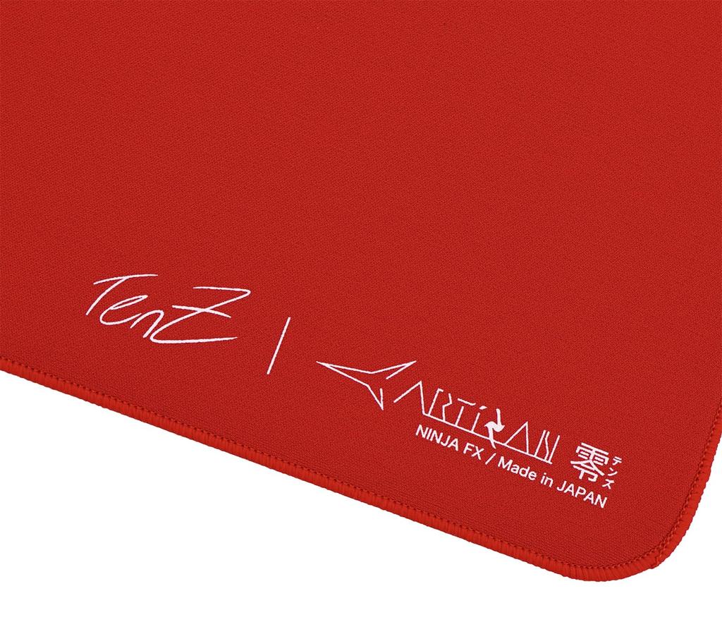 ARTISAN NINJA FX ZERO TenZ Red SOFT XL Gaming Mouse Pad FX-ZR-SF-XL-TR Japan