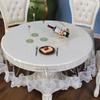 Кружевная ПВХ Скатерть Скатерть Водонепроницаемая Маслостойкая Не требующая стирки Жаростойкая Подложка для стола и Скатерть