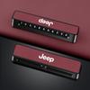 Jeep Compass Phone Number Plate Ornament Light - Grand Cherokee High-End Holder for Grand Commander