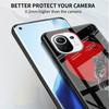 Стеклянный чехол для Xiaomi Poco X3 NFC 11 Lite 11T F3 M3 для Redmi Note 11 10 9 8 Pro 10S 9S 9A 9C, чехол для телефона Лев Волк