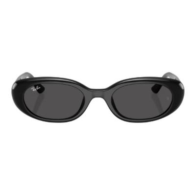 Солнцезащитные очки RayBan с логотипом бренда, литые под давлением, овальные, унисекс, для пары