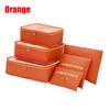 6 PCS Travel Storage Bag Set for Clothes Tidy Organizer Wardrobe Suitcase Pouch Travel Organizer Bag Case Shoes Packing Cube Bag
