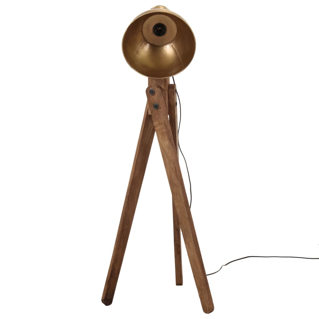 Floor Lamp 25 W Antique Brass Finish 45 x 45 x 120 cm E27 Socket