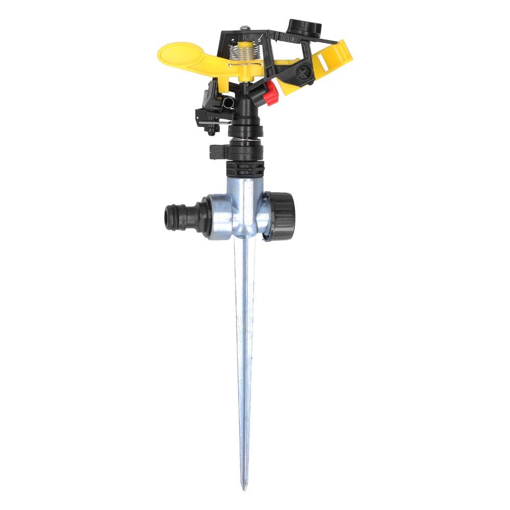 G1/2 Thread Rotating Sprinkler ABS and Zinc Alloy Automatic Sprinkler  Courtyard Watering